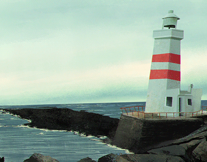 Lighthouse Sketchpainting
