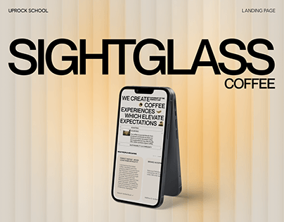 Sightglass coffee | Landing page redesign