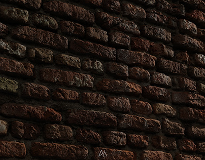 Realistic Brick Wall - 3D Blender 3.4.1