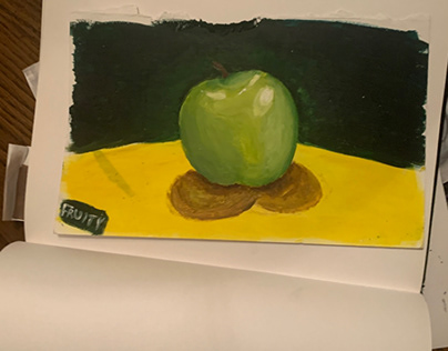 Painting,color,fruit