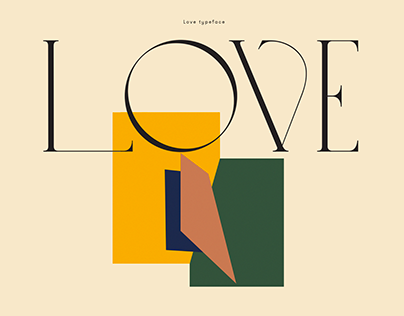 Love typeface