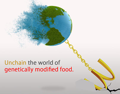 Greenpeace - Unchain the world of GMO (concurso).