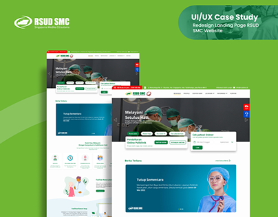 Project thumbnail - UI/UX Case Study - Redesign SMC Hospital Website