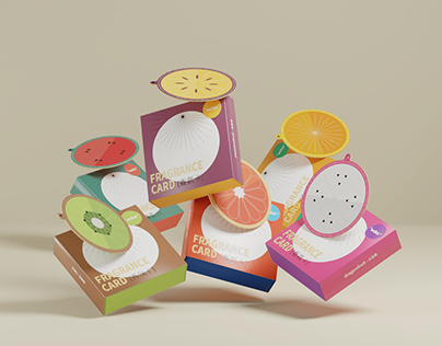 Fruit series fragrance card