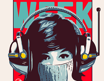 FREE WEEK - Gig Poster - Austin TX