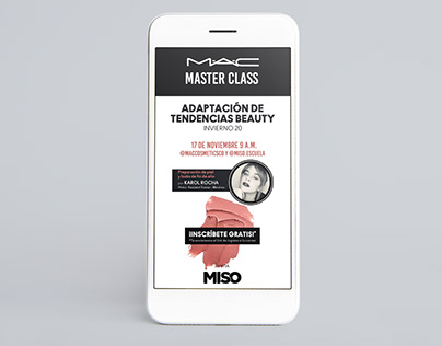 Master Class Mac Cosmetics - MISO Escuela
