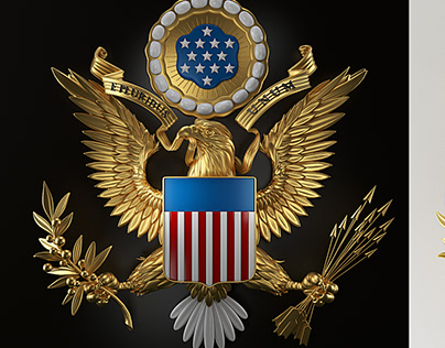 COAT OF ARMS OF USA
