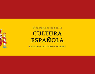 Tipografía basada en la cultura española