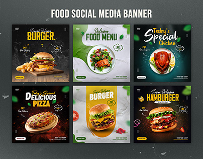 Food Social Media Banner