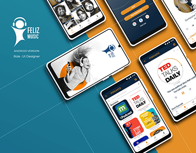 FELIZ MUSIC - App Design Android