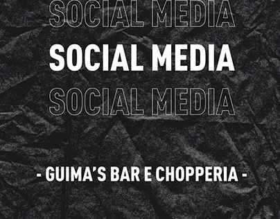 Social Media | Guima's Bar e Chopperia