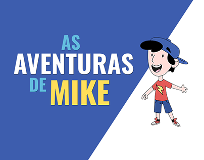 "As Aventuras de Mike" Characters Turnarounds