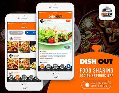 Food Sharing Social Network App