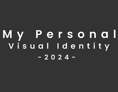 Personnal branding-Personnal Visual Identity