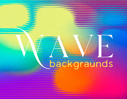 Gradient waves Background Texture