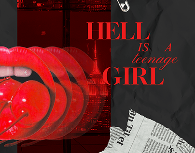 Hell is a Teenage Girl Poster Set