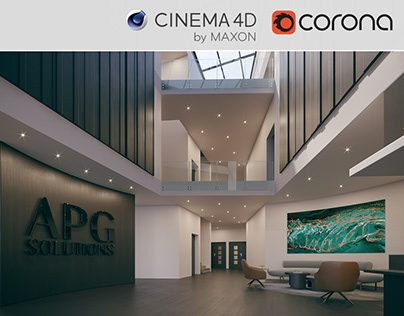 Corona - C4D files - Commercial Interior Space 3D