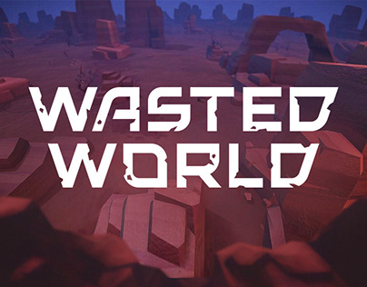 Wasted World - Game Logo & UI