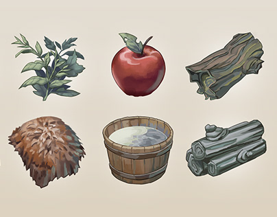 Game Graphics — Resourse Icons and Trees