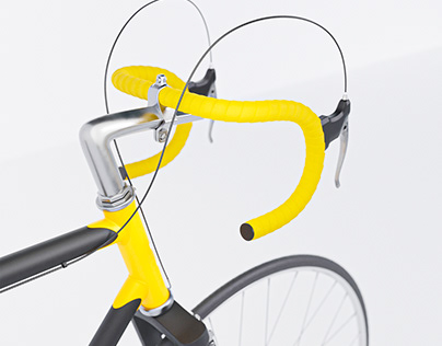 Rower kolarski - model 3D
