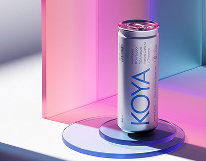 KOYA Energy Drink Label & Branding Design