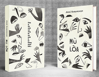 Book cover/ Blindness- José Saramago