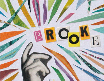 Collage Bookmark for Brooke