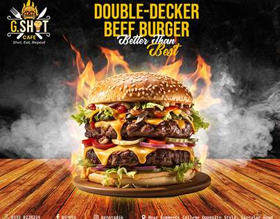 Double Decker Burger Facebook Posts