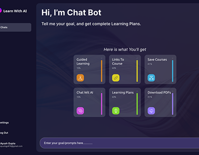 Chat Bot UI design
