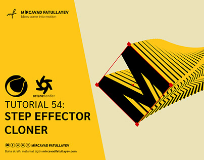 Step Effector Cloner - Cinema 4D Tutorial