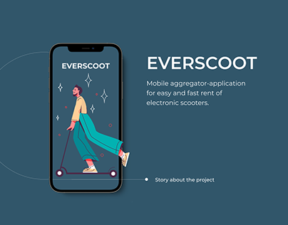 Everscoot - E-scooter Mobile Rent App UI/UX