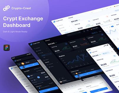 Crypto-Crest Exchange Dashboard