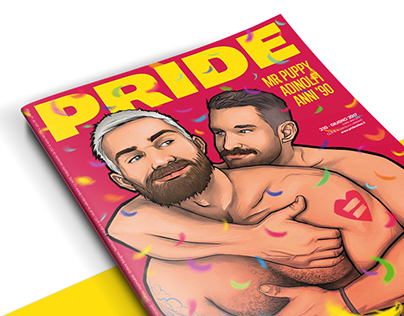 PRIDE Magazine Italy: Cover + Portfolio