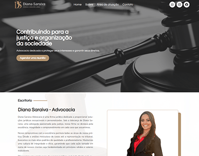 Site profissional Advogado
