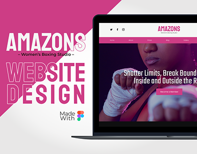 Website Design Concept: Amazons