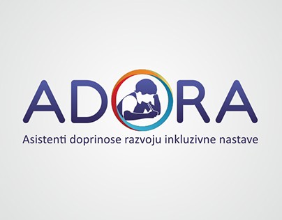 ADORA logo design