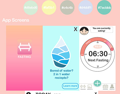 Fasting UI design