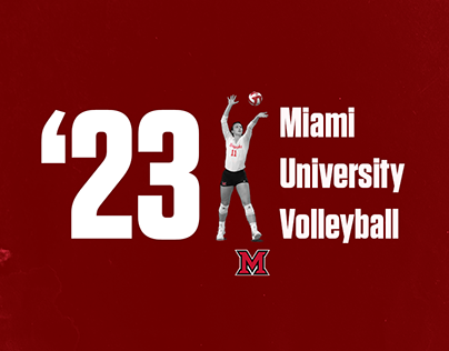 Miami University Volleyball Photography (2023-2024)