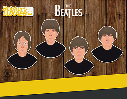 The Beatles Stickers LuXaEs