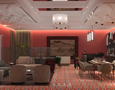 Luxury Hotel Lounge | ODEN