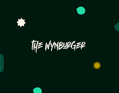 the wynburger branding.