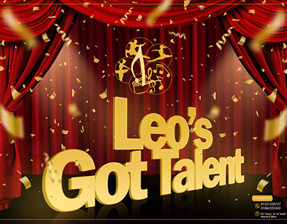 Leos got talent social post