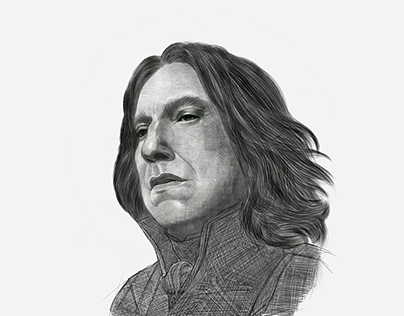Severus Snape | Harry Potter - Digital Drawing