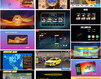 Google ADS, Screenshots and Game UI