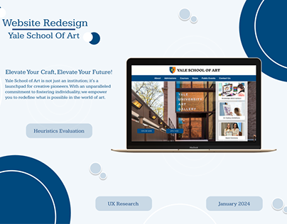 Website Redesign (Yale School Of Art)