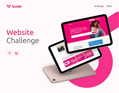 website redesign (desafio) 〰 Buser