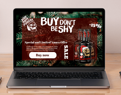Project thumbnail - Dmf Landing Page Christmas Advertisment