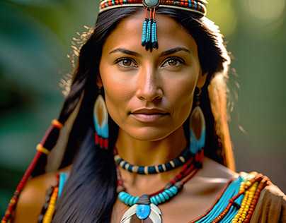 Character Study: Pocahontas | AI Image Generation