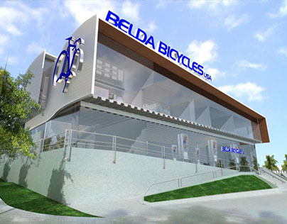 Maquetas 3D de proyecto Belda Bicycles Curauma, render 