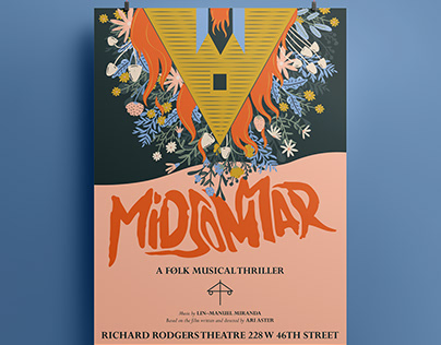 Midsommar Theatre Poster